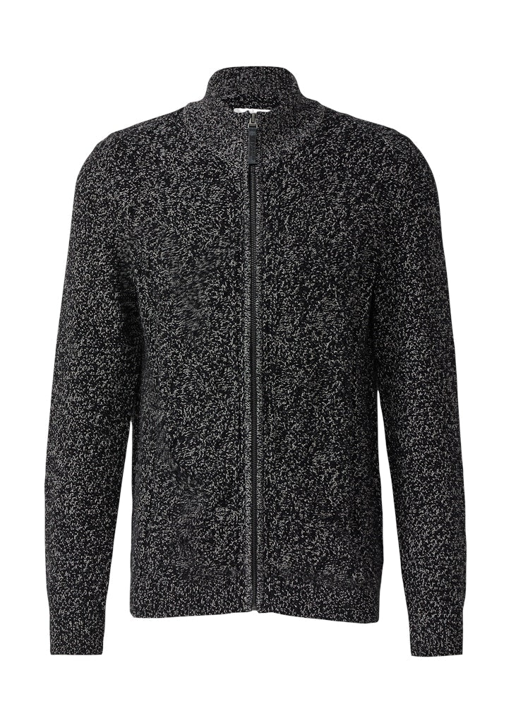 S. Oliver red Herren Strickjacken Grey/Black