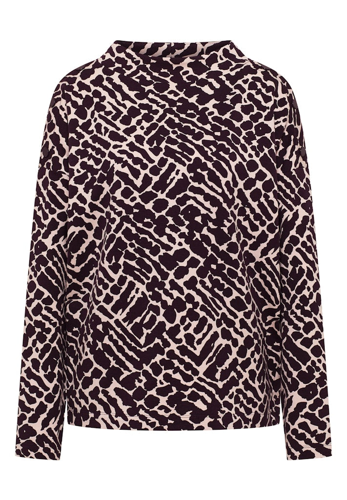 Cecil Damen T-Shirts  Eggplant