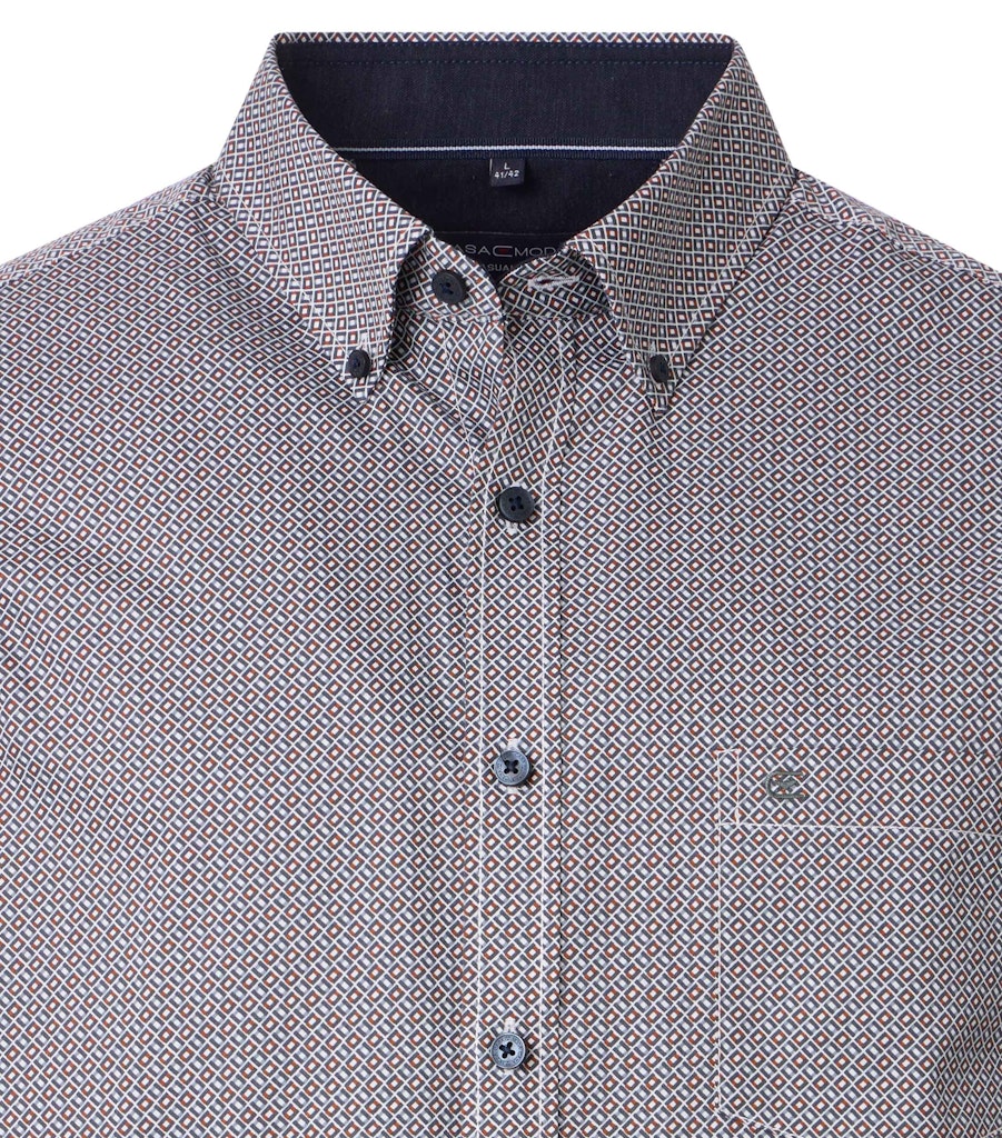 Casa Moda Herren Hemden  Silber