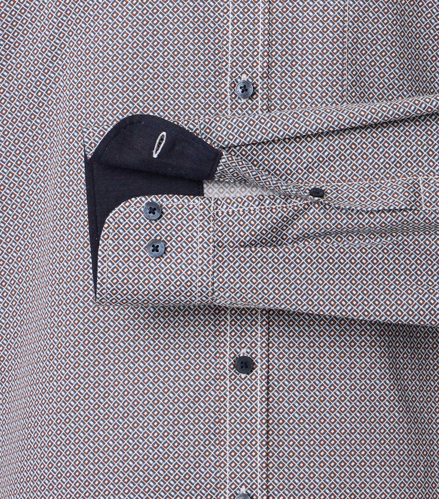 Casa Moda Herren Hemden  Silber