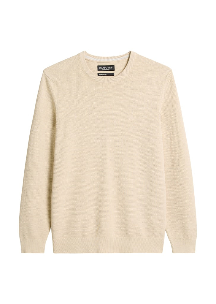 Marc O'Polo Herren Pullover  Light Oat