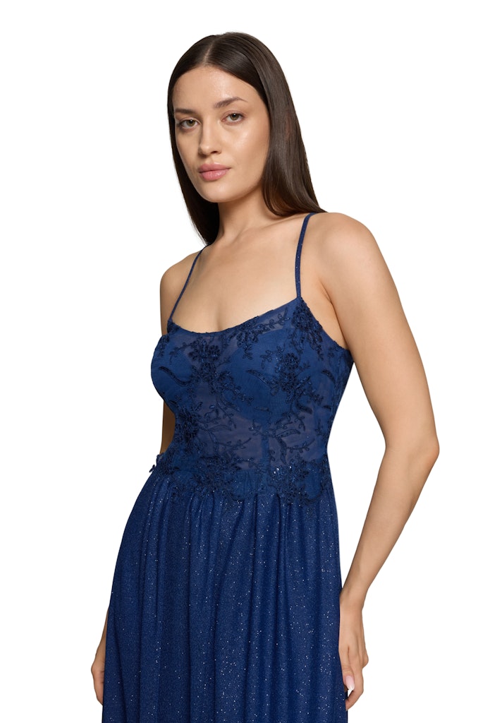 Vera Mont Damen Kleider Dark Blue/Grey