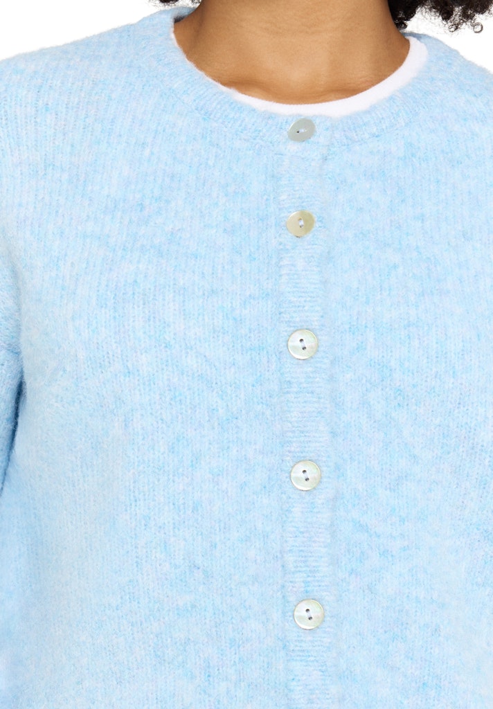 Cartoon Damen Strickjacken Light Blue Mela