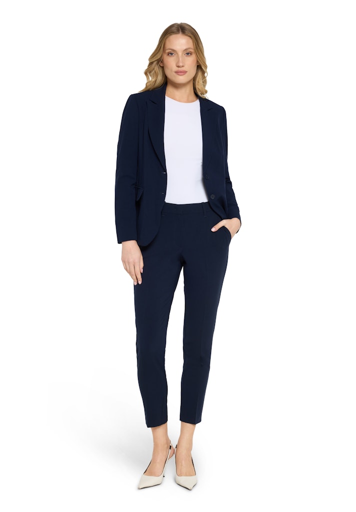 Betty & Co Damen Hosen Navy Blue