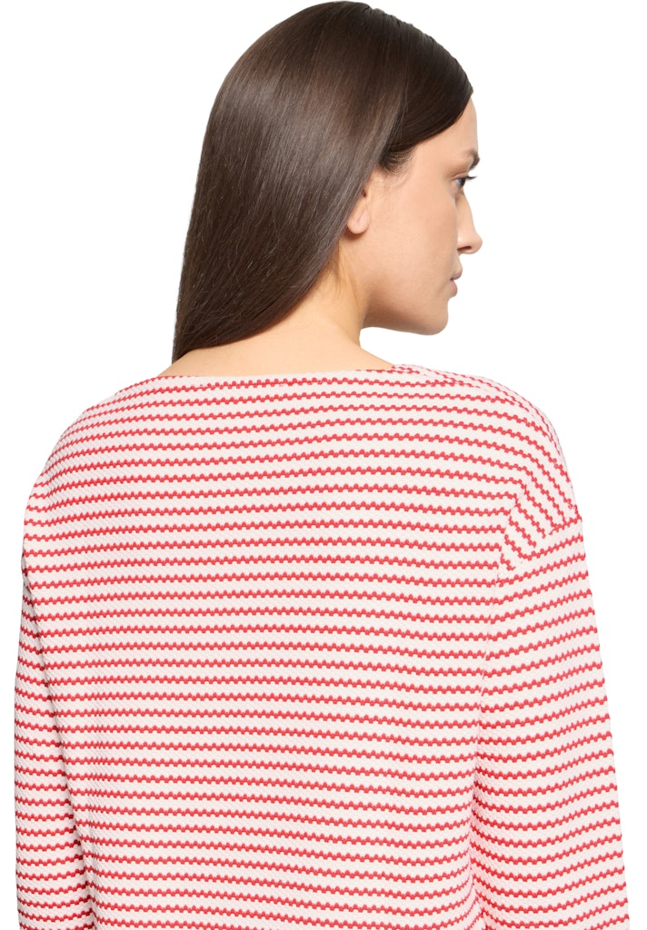 Betty & Co Damen Sweatshirts Red/Cream