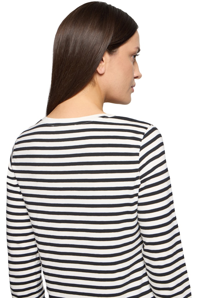 Betty & Co Damen T-Shirts Cream/Black