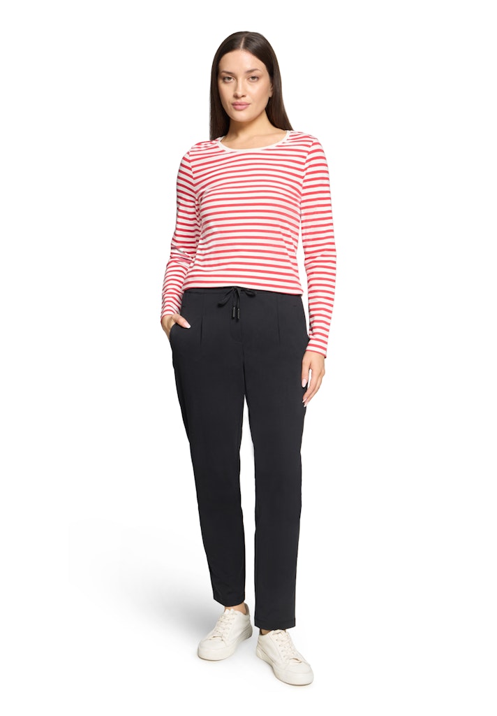 Betty & Co Damen T-Shirts Cream/Red