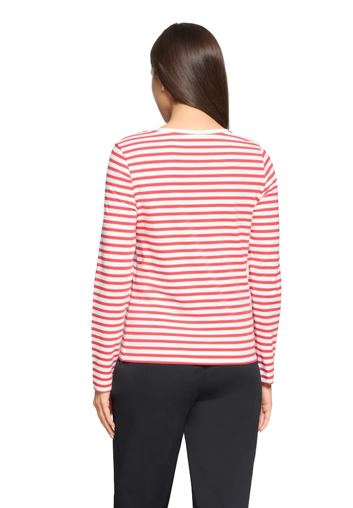 Betty & Co Damen T-Shirts Cream/Red