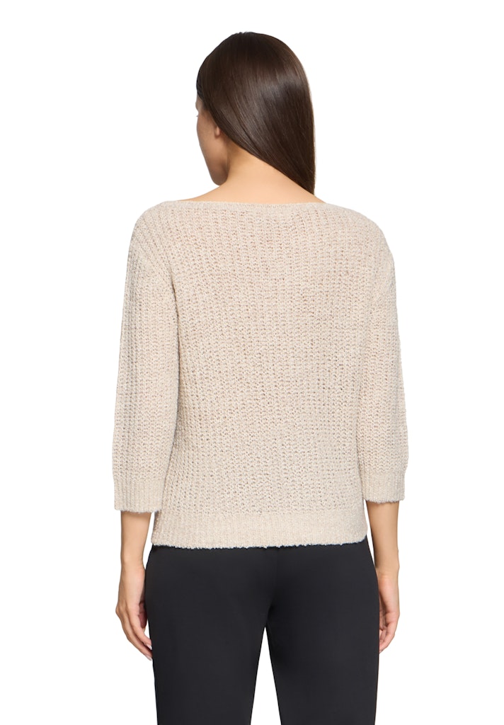 Betty & Co Damen Pullover Dark Cream Mela