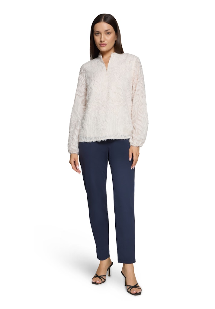 Betty & Co Damen Blusen White Sand