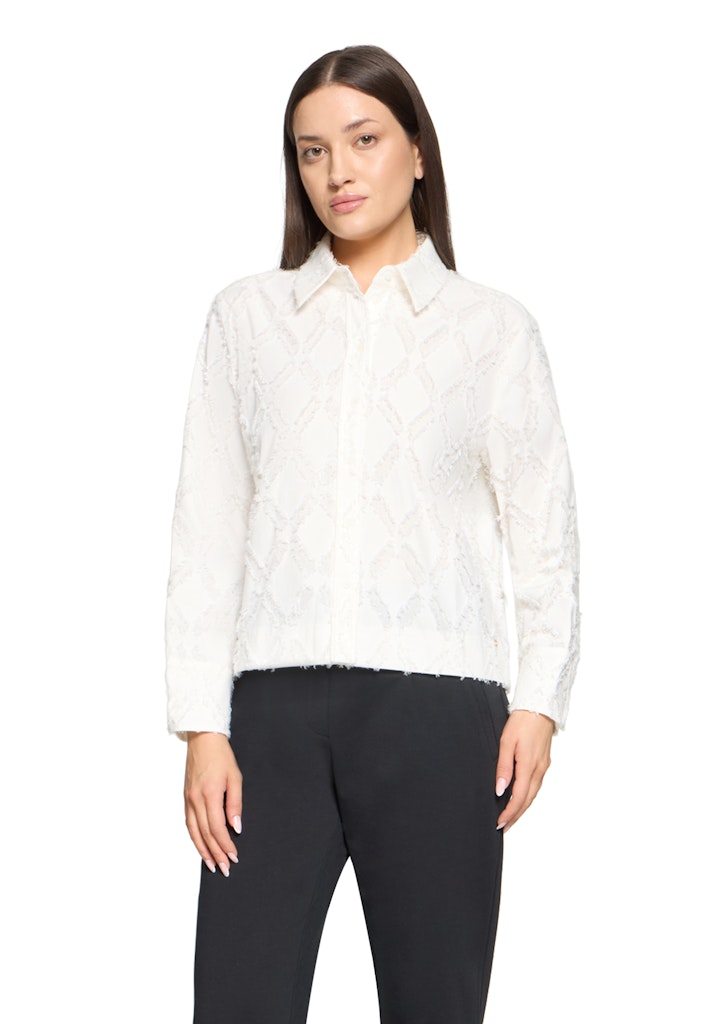 Betty & Co Damen Blusen Offwhite