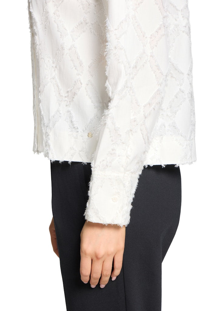 Betty & Co Damen Blusen Offwhite