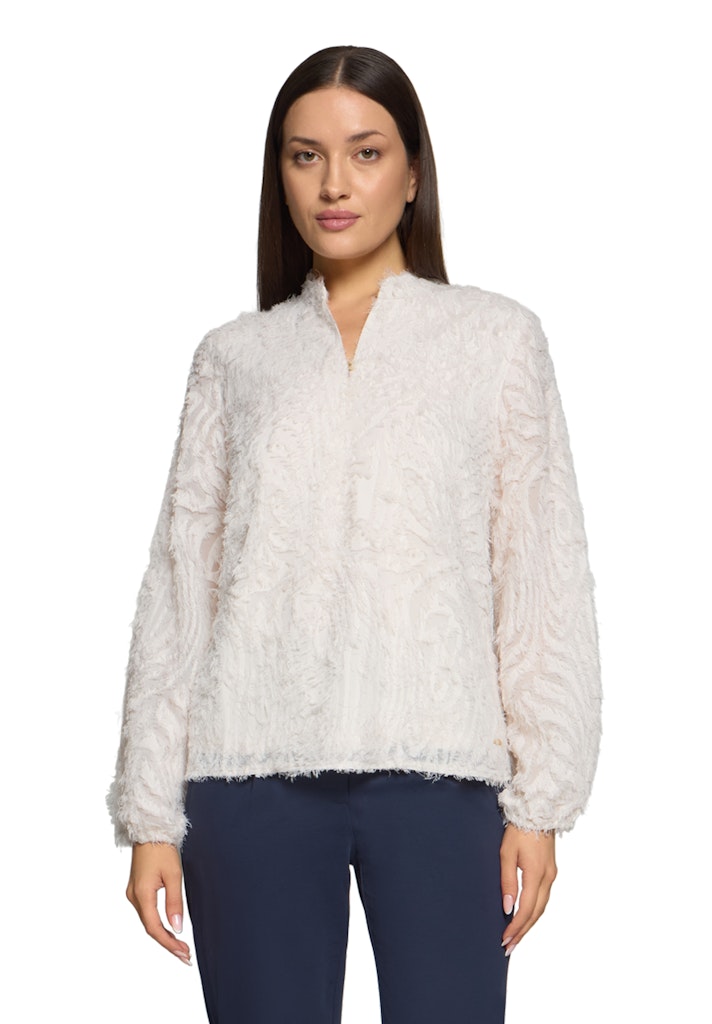 Betty & Co Damen Blusen White Sand