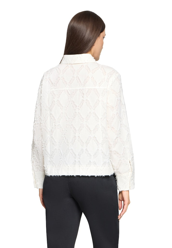 Betty & Co Damen Blusen Offwhite