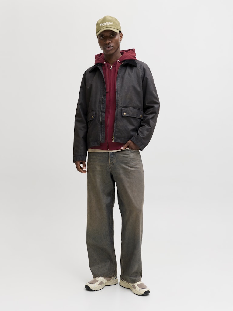 Jack & Jones Herren Sweatshirts Cabernet