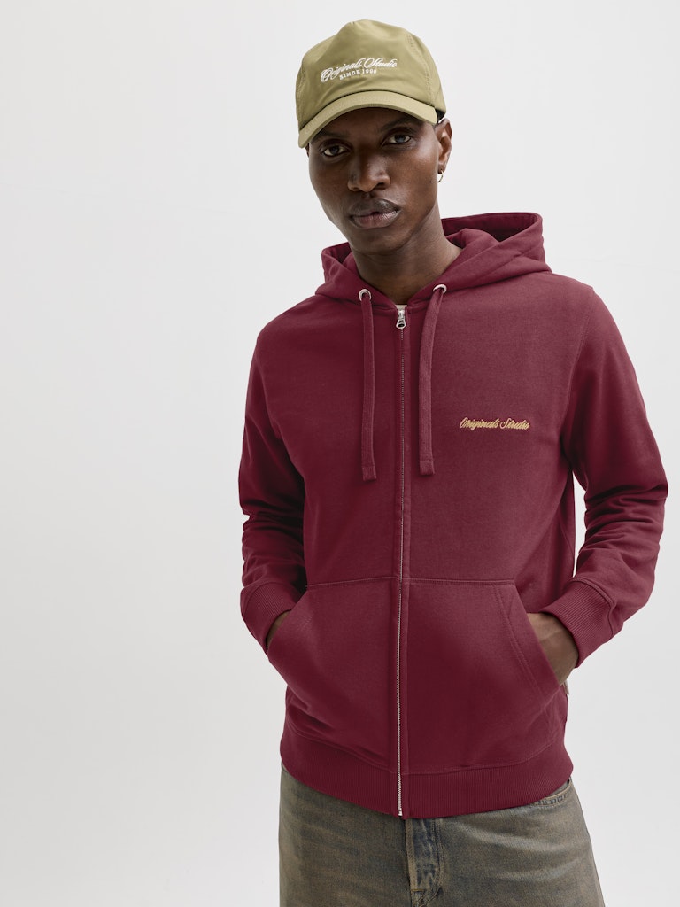 Jack & Jones Herren Sweatshirts Cabernet