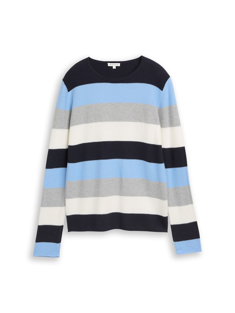 Tom Tailor Damen Sweatshirts Fjord Blue Grey