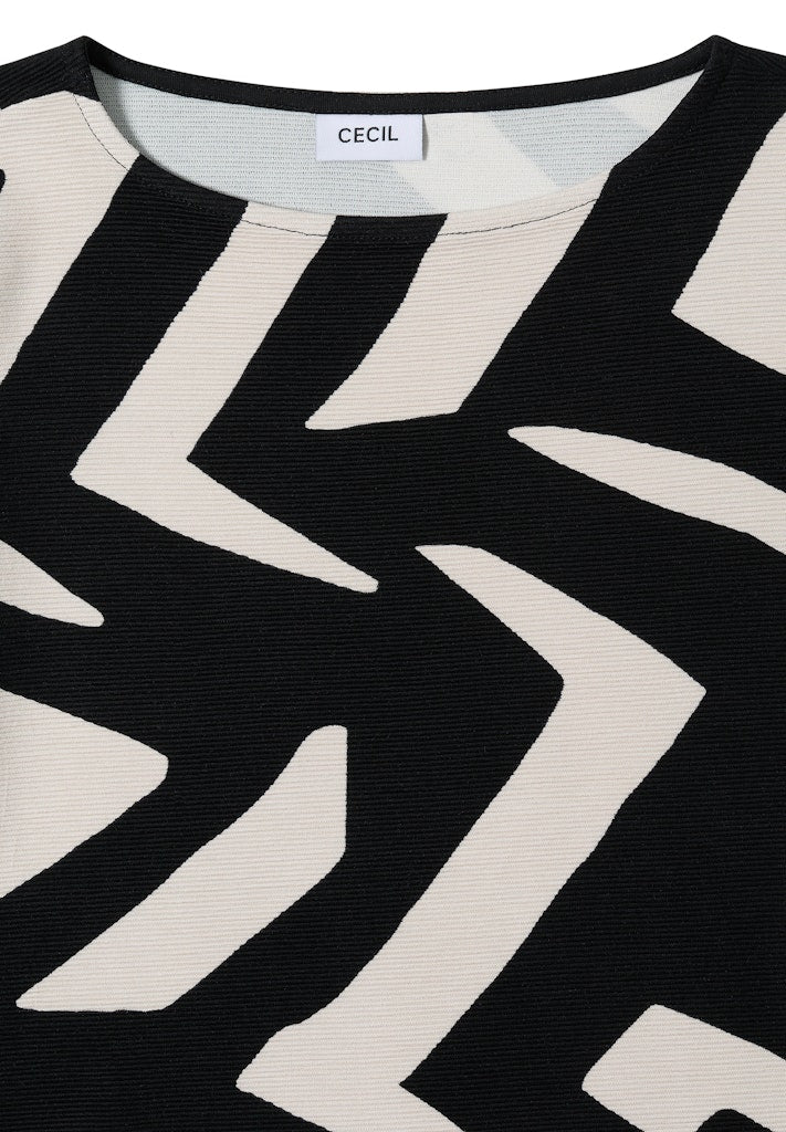 Cecil Damen T-Shirts  Light Gre