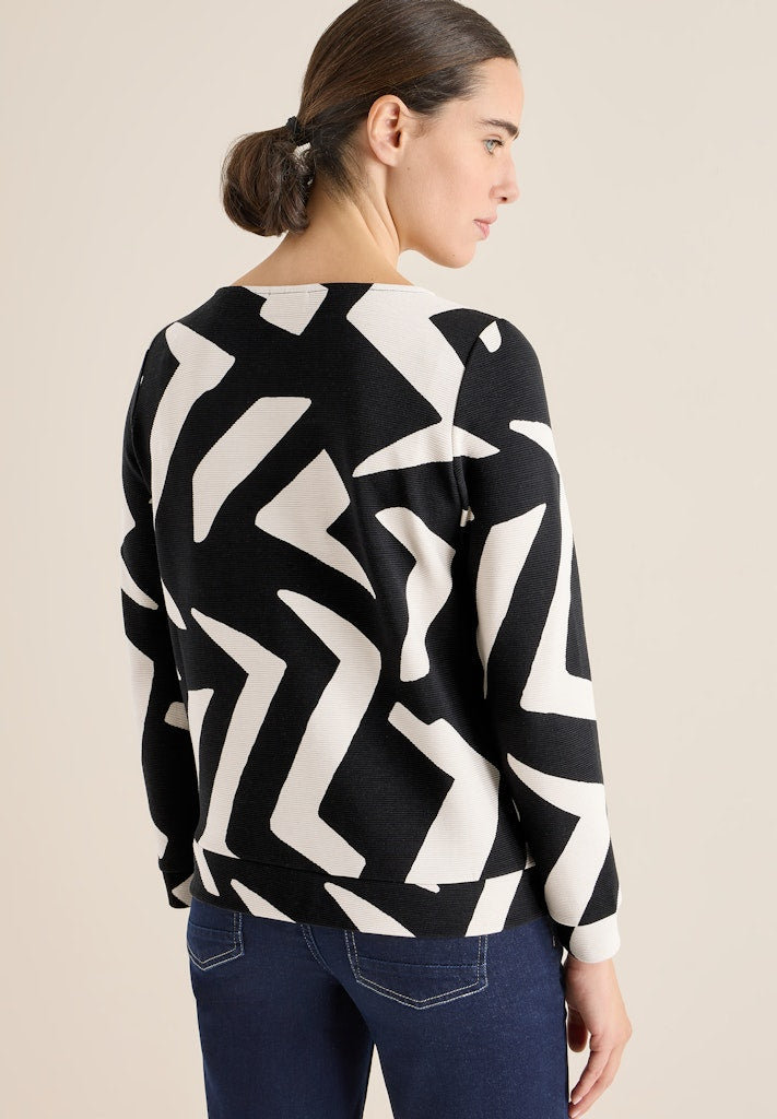 Cecil Damen T-Shirts  Light Gre