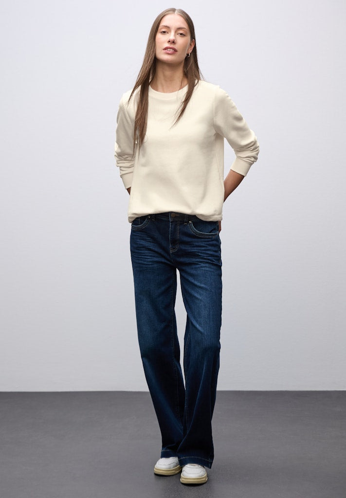 Street One Damen Pullover Soft Beig