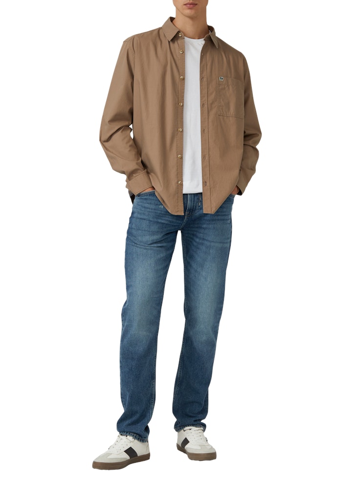 S. Oliver red Herren Hemden lang Brown