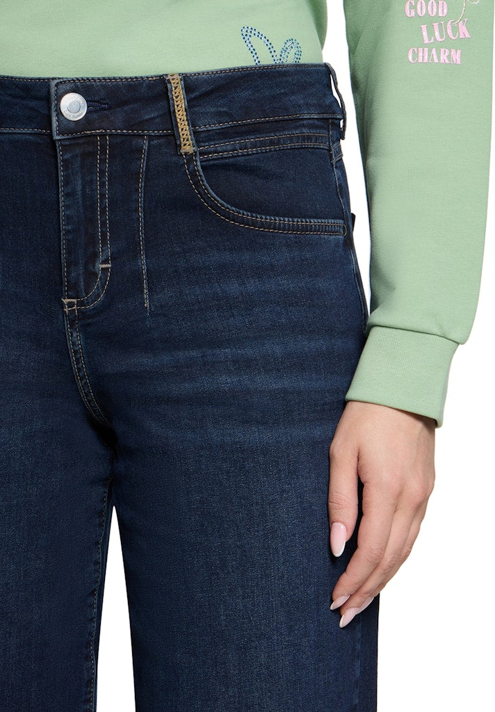 Cartoon Damen Jeans Deep Blue Denim