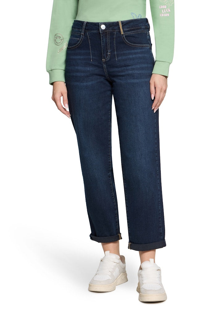 Cartoon Damen Jeans Deep Blue Denim