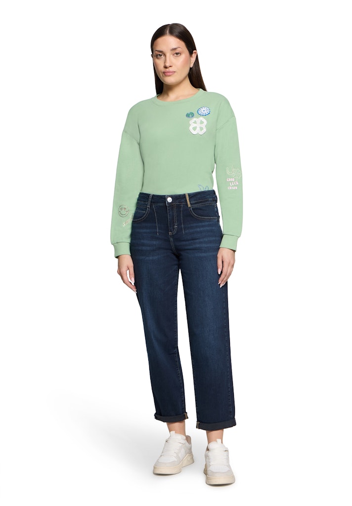 Cartoon Damen Jeans Deep Blue Denim