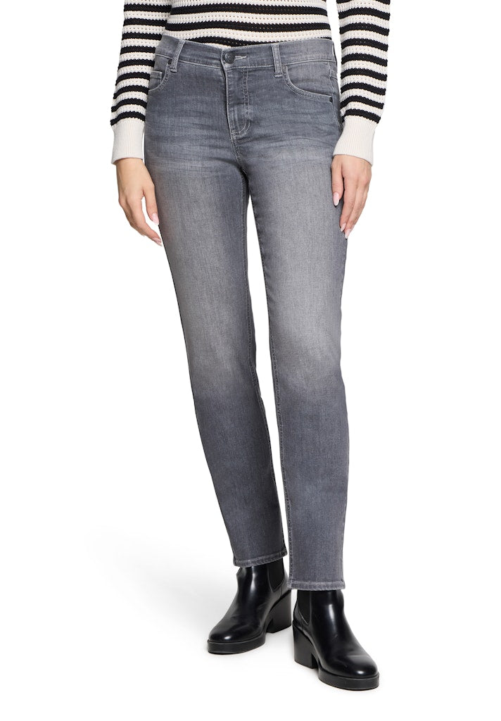 Betty & Co Damen Hosen Grey Denim