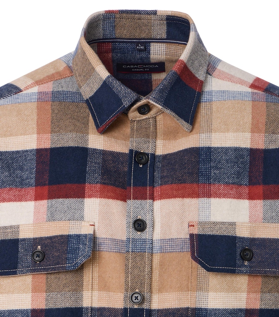 Casa Moda Herren Hemden  Blau