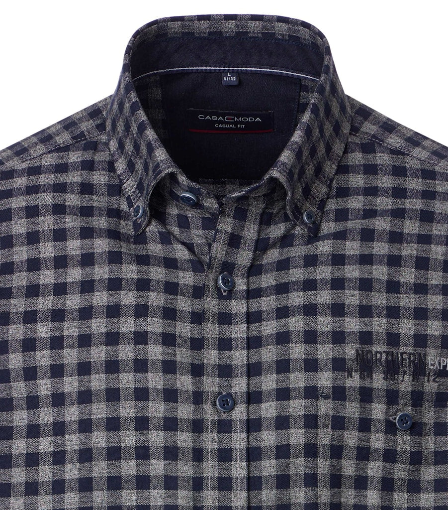 Casa Moda Herren Hemden Blau