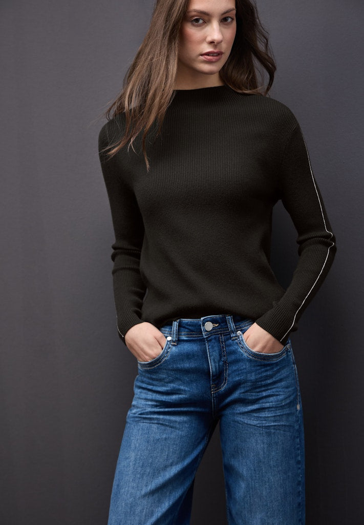 Street One Damen Pullover Darkest B