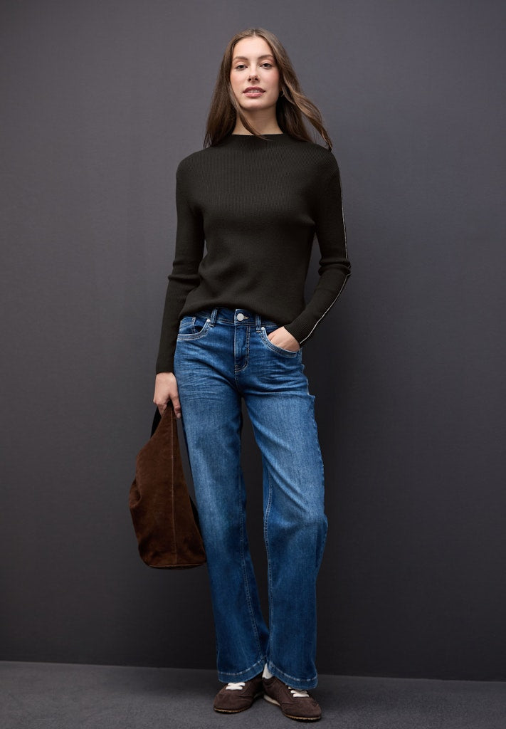 Street One Damen Pullover  Darkest B