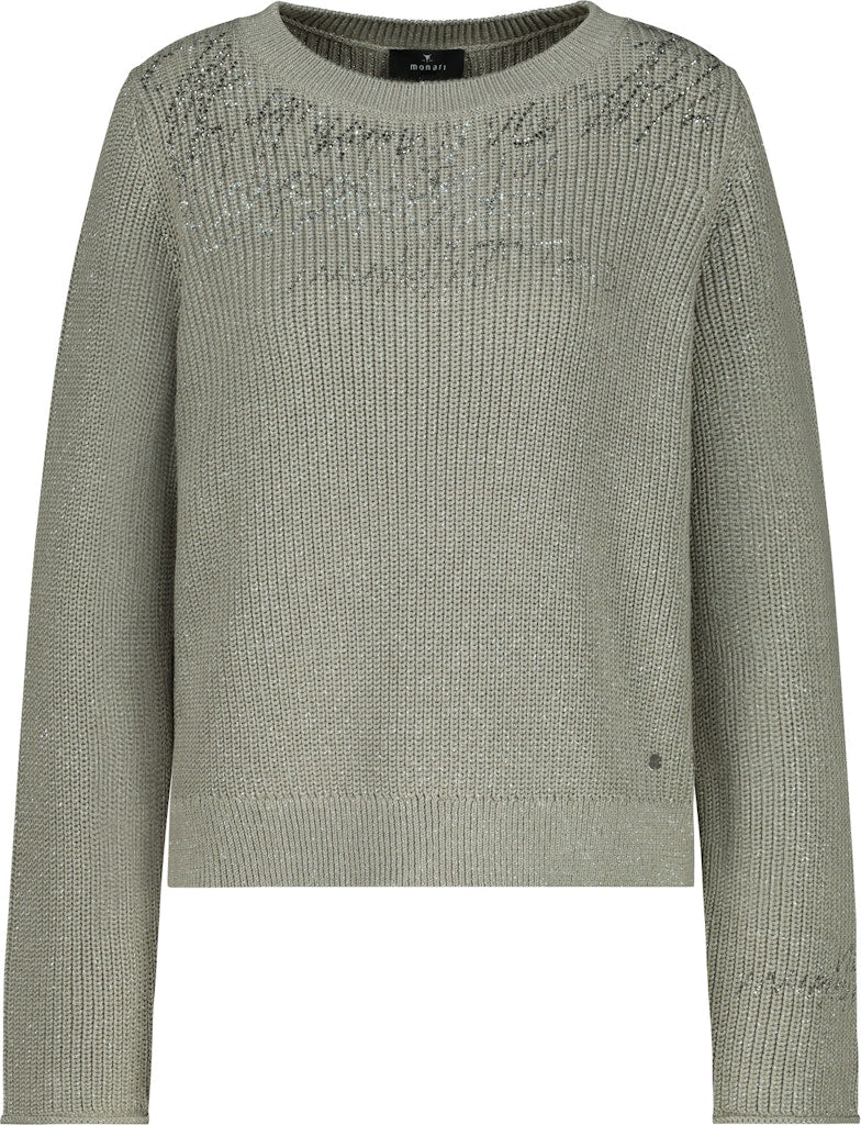 Monari Damen Pullover Sage