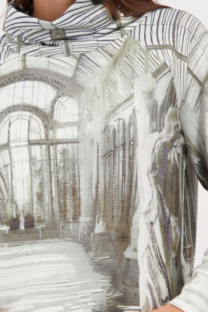 Monari Damen T-Shirts Sage Gemust