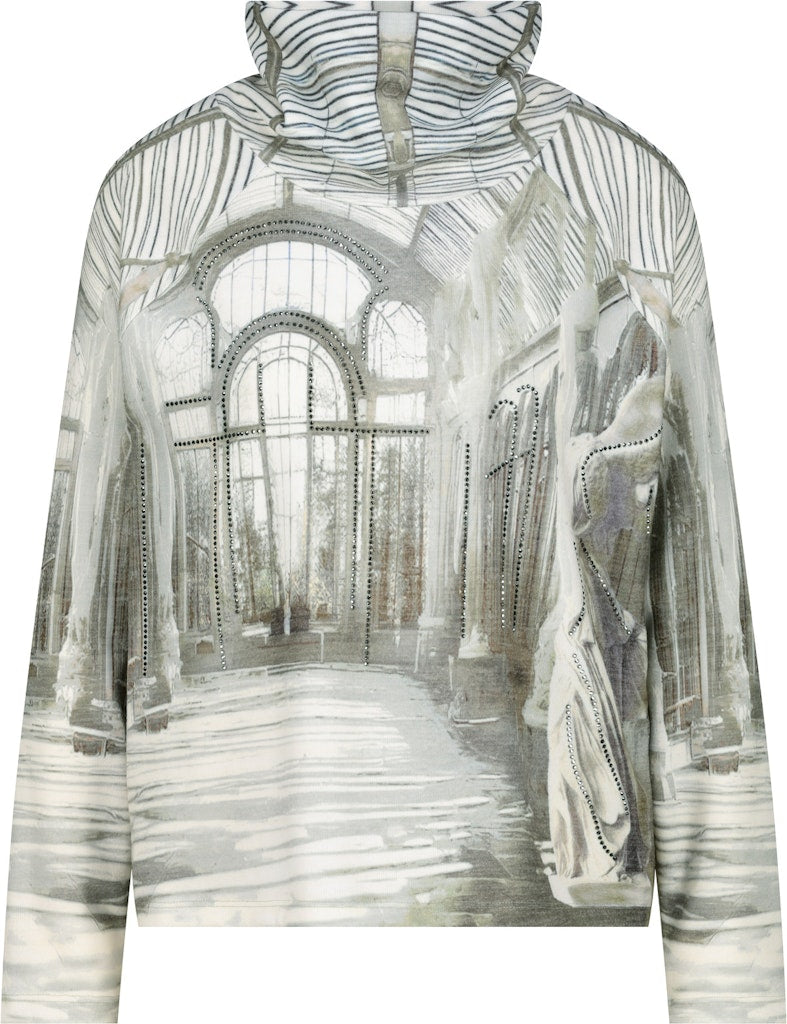 Monari Damen T-Shirts  Sage Gemust