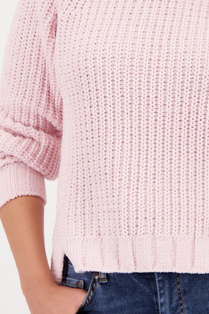 Monari Damen Pullover Light Rose