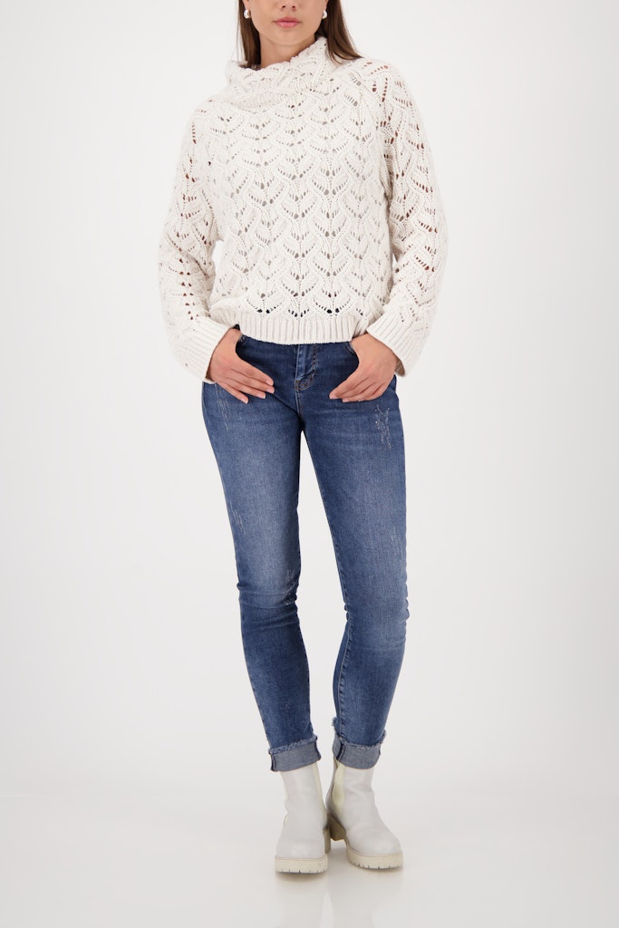 Monari Damen Pullover Pearl