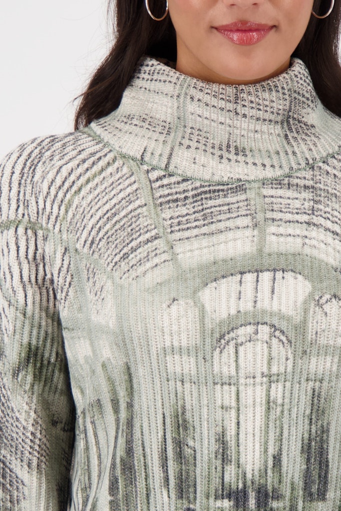 Monari Damen Pullover Sage Gemust