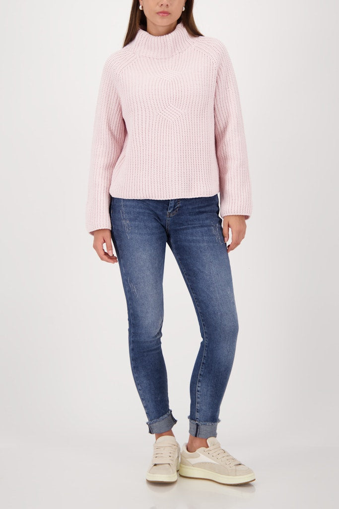 Monari Damen Pullover  Light Rose