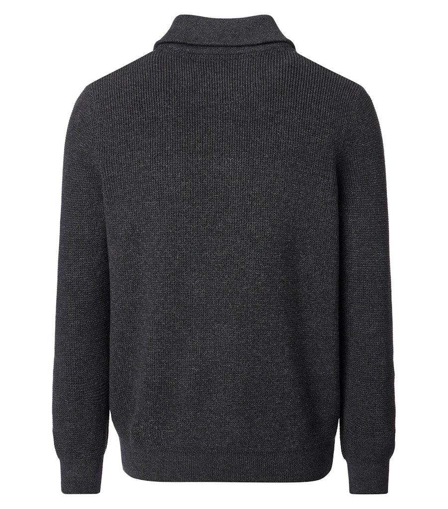 Casa Moda Herren Pullover Anthrazit