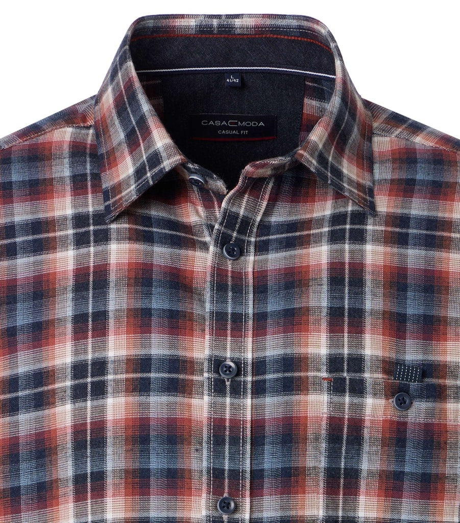 Casa Moda Herren Hemden Blau