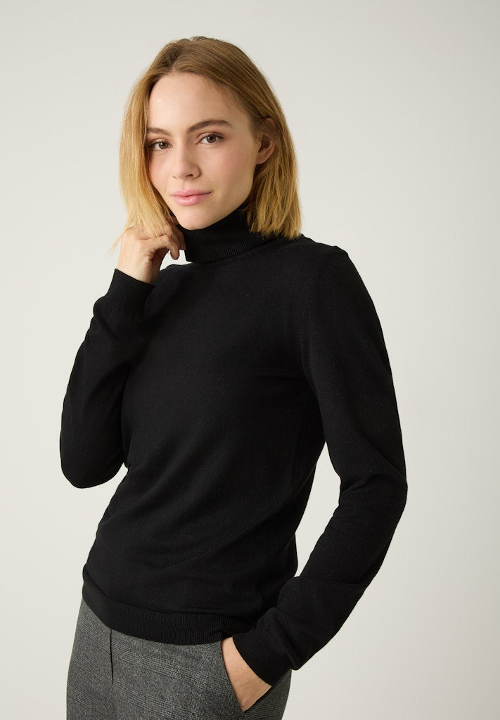 More & More Damen Pullover  Black