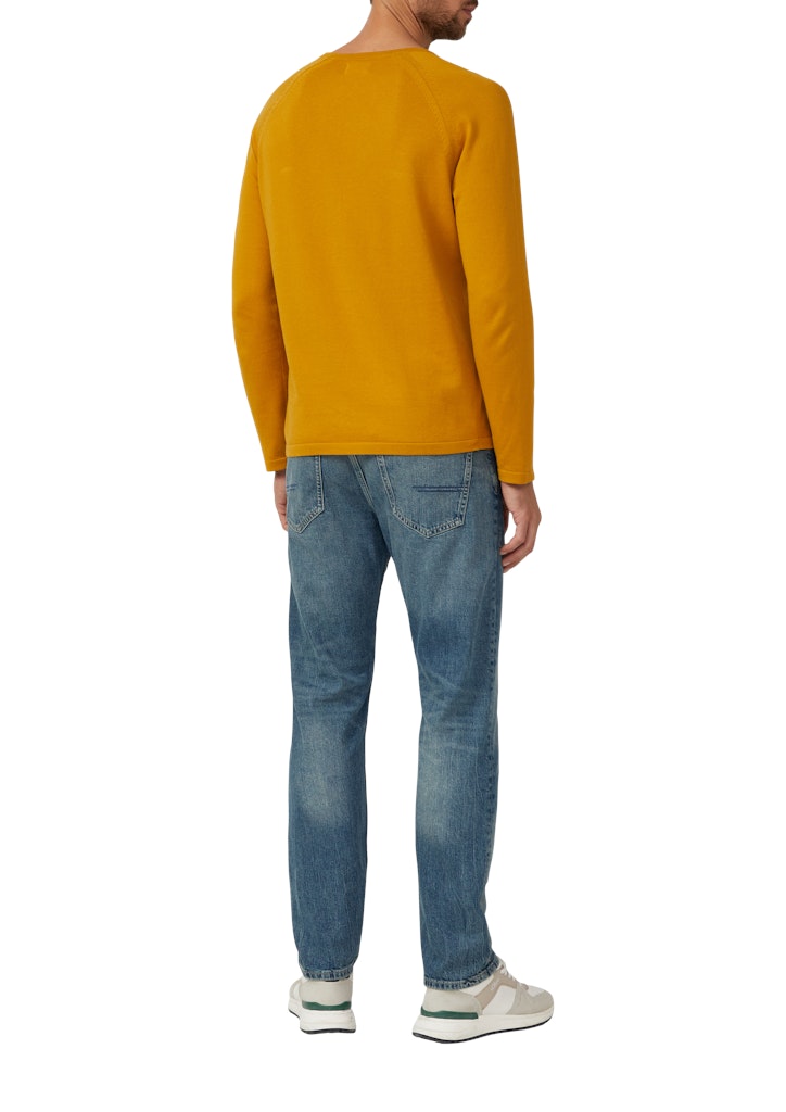 S. Oliver red Herren Pullover Yellow