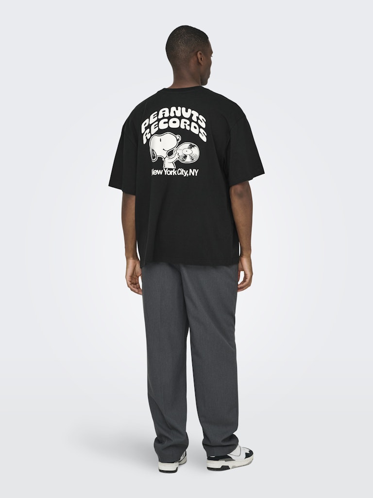 Only & Sons Herren T-Shirts kurz Jet Black/Cd