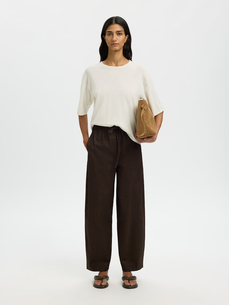 Selected Femme Damen Pullover Snow White