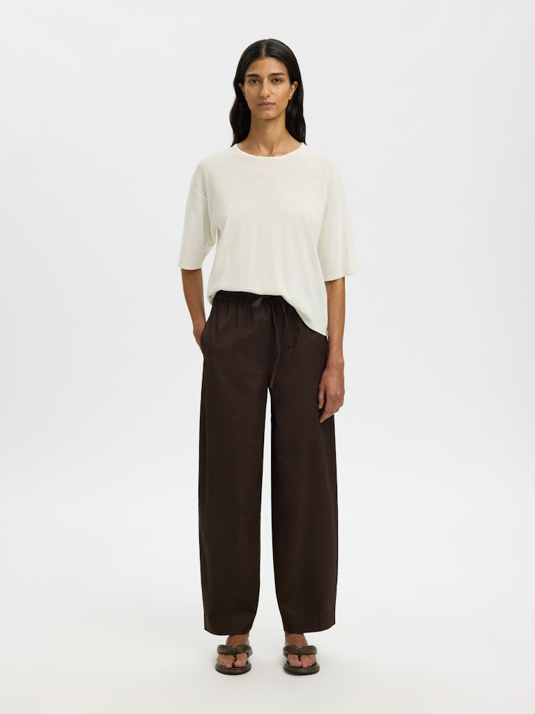 Selected Femme Damen Pullover Snow White