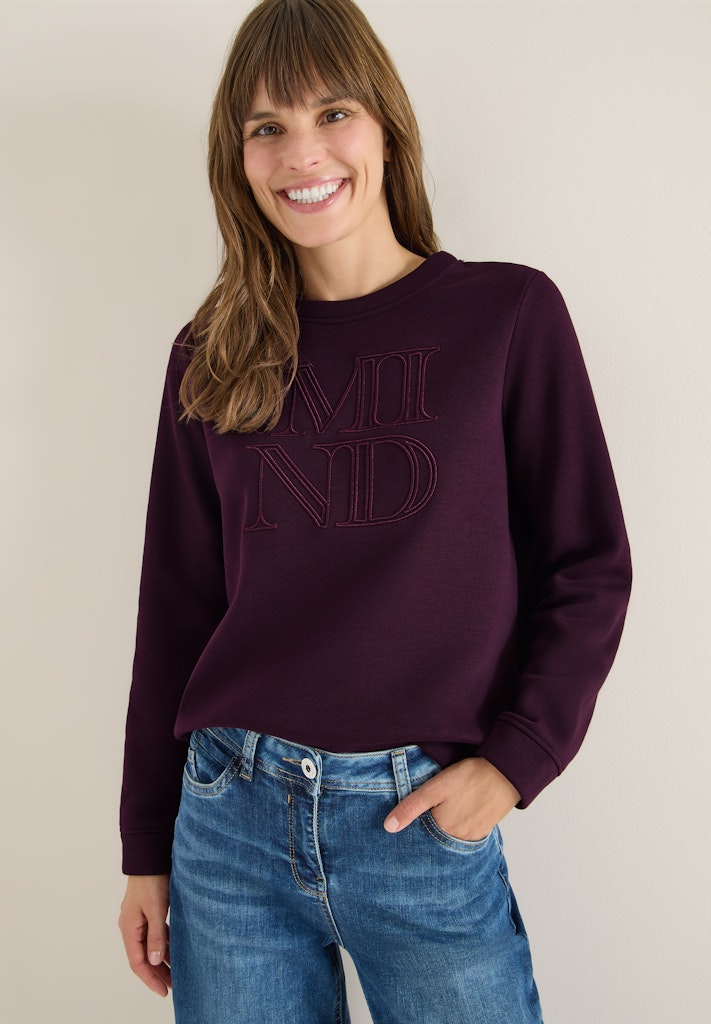 Cecil Damen Pullover  Eggplant