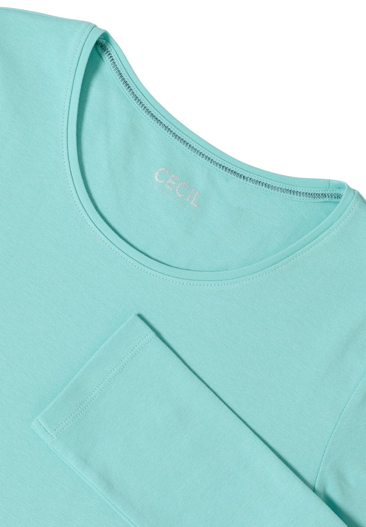 Cecil Damen T-Shirts  Sea Foam