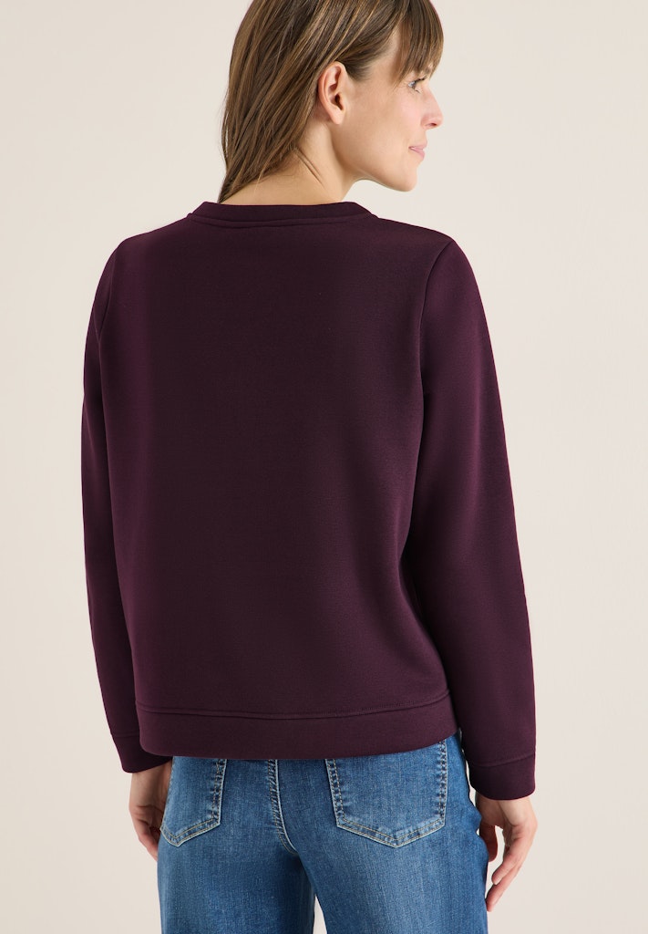 Cecil Damen Pullover  Eggplant